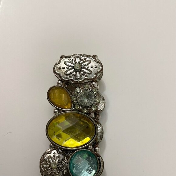 Vintage Elastic Bracelet 8 Inch Long Jewelry - Picture 16 of 16